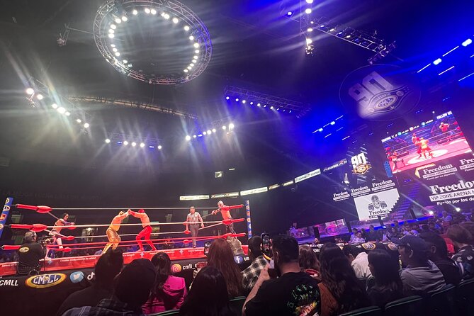 2 hours Lucha Libre Show (mexican wrestling) with transport - Key highlights at a glance