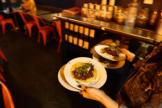 A Night of Tacos and Mezcal in Mexico City - The al pastor finale in Cuauhtémoc: spit-roasted, Middle Eastern technique, local soul