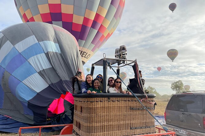 Balloon Flight at Sunrise over Teotihuacan - Pickup at Ángel de la Independencia and the Two Departure Times