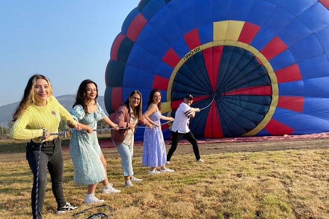 Balloon Flight + Breakfast in a cave + Pick up CDMX + Pyramids - Breakfast in a cave: genuinely unique, but confirm your option