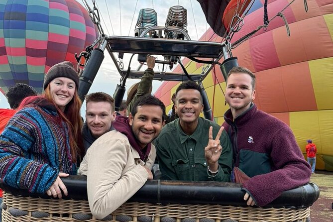Balloon Flight + Breakfast in cave + Pick-up in Cdmx (Optional) - The hot air balloon flight: views, altitude, and the “real day” moment