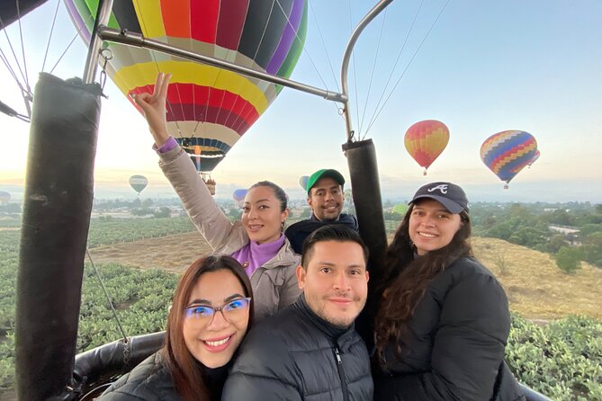 Balloon flight in Teotihuacan from Mexico City - Artesanías Premier: maguey, pulque, obsidian, and a silver workshop stop