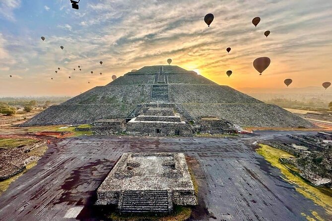 Balloon flight Teotihuacan, Breakfast in a cave Pick up in CDMX - Key highlights you can plan around