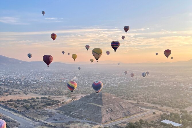 Balloon flight with pyramids tour and transportation from Mexico City - Key things that make this tour different