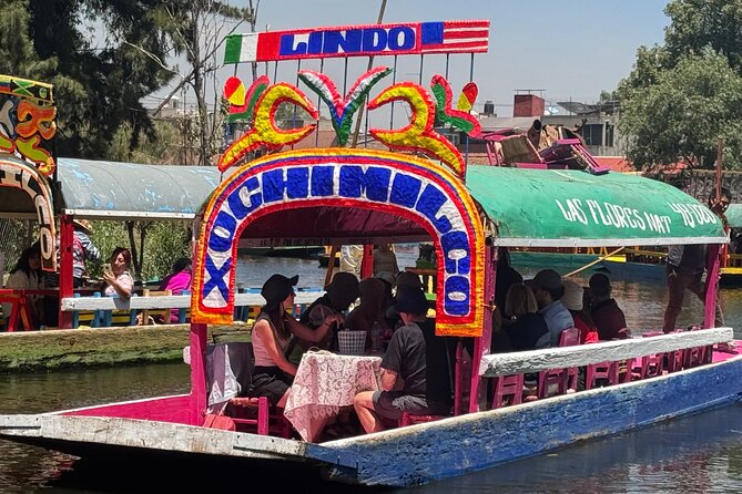 Boat Tour in Mexico City and Mezcal Fiesta with Food and ∞Drinks - On Board: Food and the Included Drink Setup (Including Mezcal)