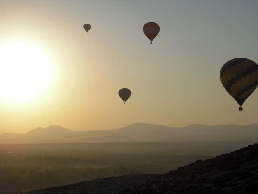 CDMX: Teotihuacan Hot Air Balloon with Breakfast - Sunrise Balloon Over Teotihuacan: What You Actually See