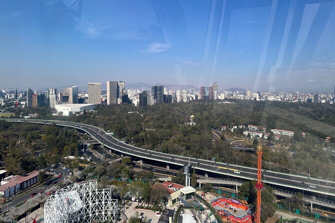 Chapultepec Park and Ferris Wheel Bike Tour - Aztlán Park Ferris wheel: sunset views of CDMX