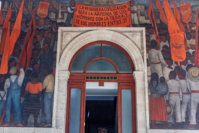 Diego Rivera at the Living Museum of Muralism - The building itself is part of the show