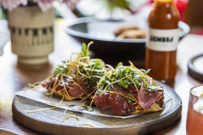 Foodie Tour in Polanco: Mexico Culinary roots! - Stop 4 on Avenida Isaac Newton: chef Israel Montero and Karina Mejina