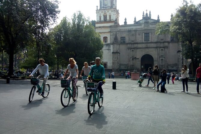 Frida's Heart Guided Biking Tour in Coyoacán - Stop 2 at Plaza de la Conchita: Cortés-era chapel on a Toltec layer