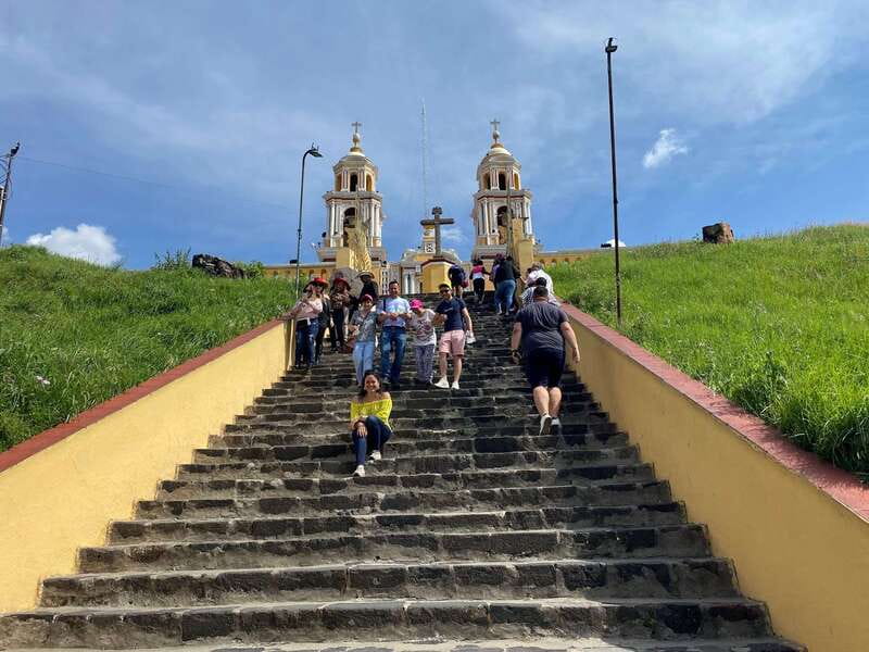 From Mexico City: Puebla and Cholula Day Tour - San Francisco Acatepec: another baroque-indigenist church, different vibe, same payoff