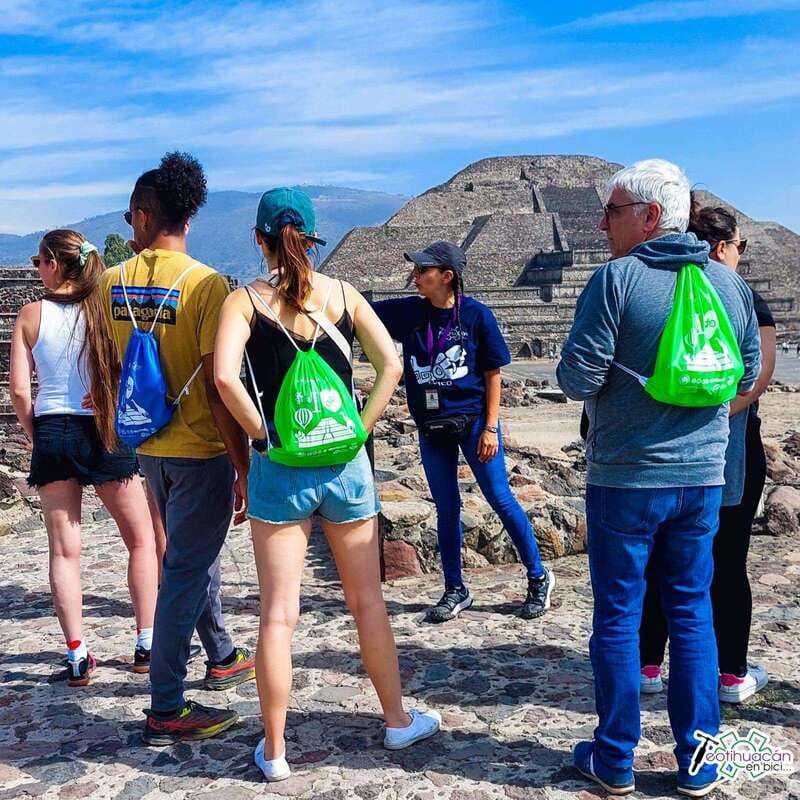 From Mexico City: Teotihuacan Pyramids and Bike Tour - The cave visit: guided talk plus a shift from stone to story