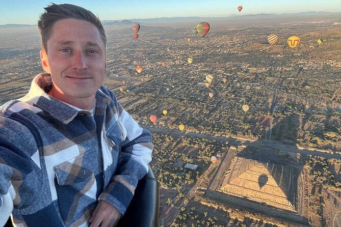Hot Air Balloon Flight with Breakfast Cave and Pyramids Tour - The shared balloon flight: what you can expect up in the air
