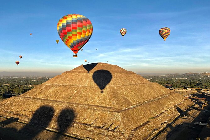 Hot Air Balloon Flight with Breakfast Cave and Pyramids Tour - Cave breakfast at Teotihuacan: included, scenic, and a bit noisy