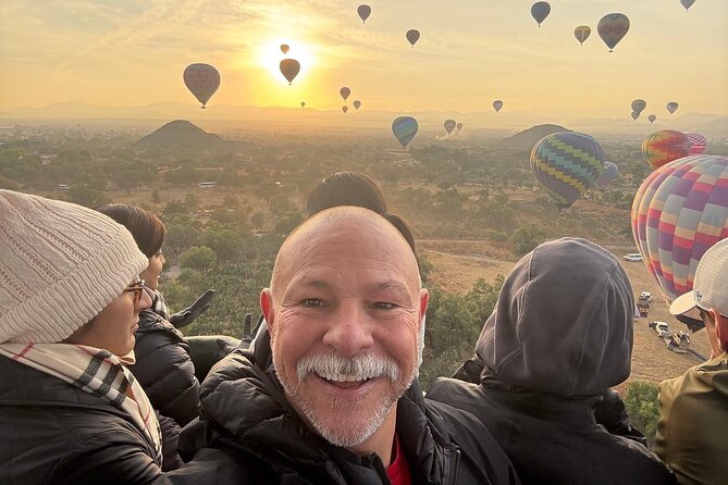Hot Air Balloon Flight with Breakfast Cave and Pyramids Tour - What guides and pilots do best here