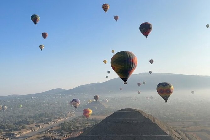 Hot Air Balloon Flight with Cave Breakfast - Teotihuacan balloon flight, but the cave breakfast is the twist