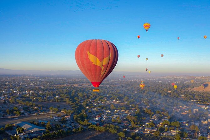 Hot Air Balloon Rides in Teotihuacan with Breakfast - Coffee Break, Pilot Briefing, and That Champagne Toast