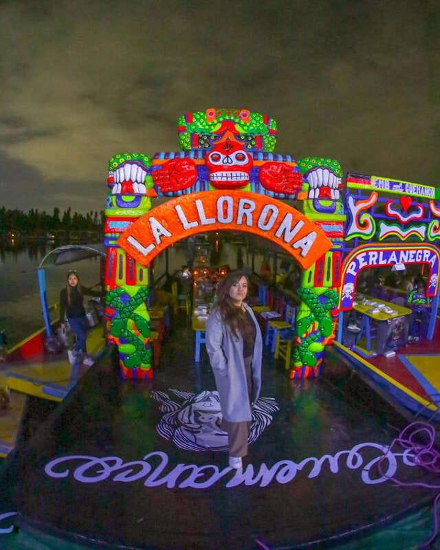 La Llorona, Live Show in the Canals of Xochimilco. - Condesa meetup to Xochimilco: the convenience that actually changes your night