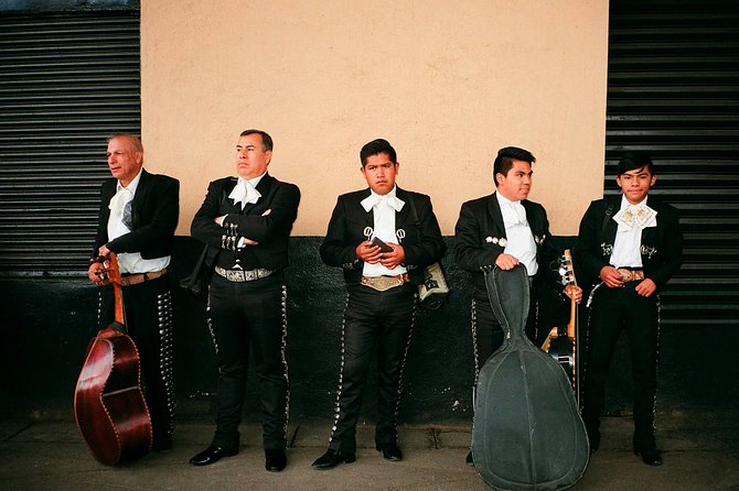 Mariachi Night in Garibaldi and Dinner at Bellini - Plaza Garibaldi after dark: mariachi, dancers, and an included drink