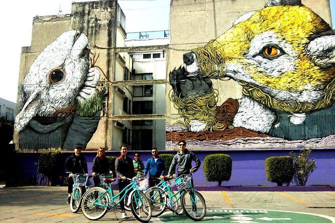 Mexico City; ART NACO : Murals & Street Art Bike Tour - Why Mexico City street art feels different on two wheels