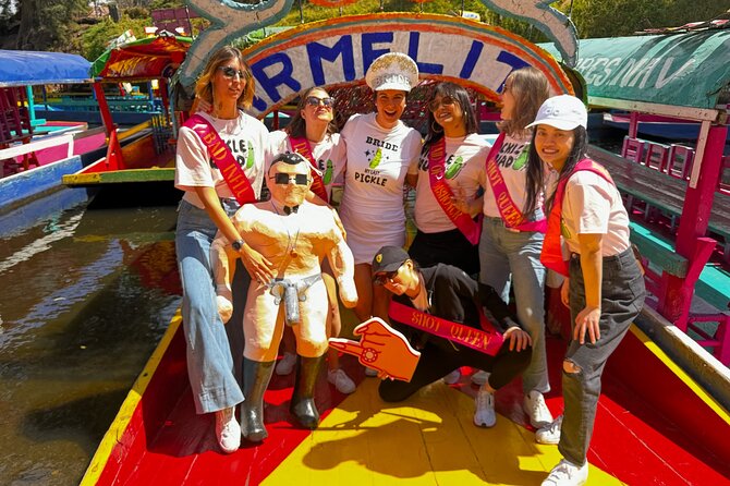 Mexico City Canals by Boat with Live Commentary with Meal Drinks - Island stop magic: tacos on a 500-year-old family island