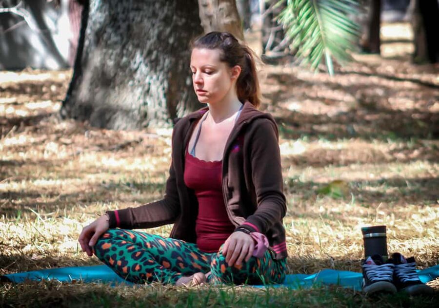 Mexico City: Chapultepec Park Yoga Class with Sound Bath - The 1.5-hour beginner yoga flow: pace, comfort, and real guidance