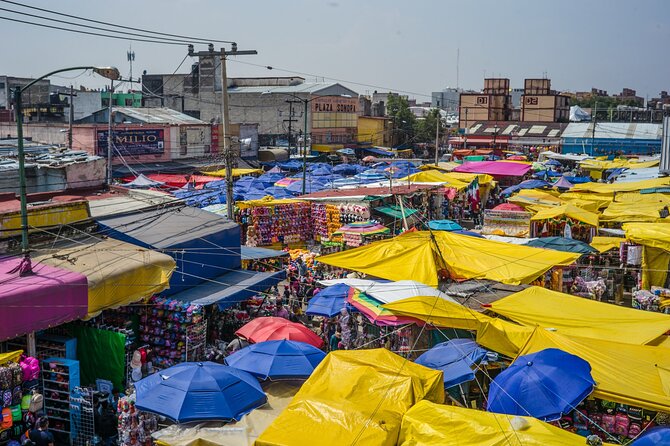 Mexico City deep tour through La Merced and iconic markets - Abelardo L. Rodriguez Murals: The Art Market Side You Might Not Expect