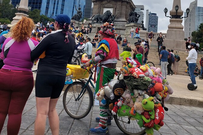 Mexico City E-Bike Tour with a taco and churros stop - Ride Paseo de la Reforma like you mean it