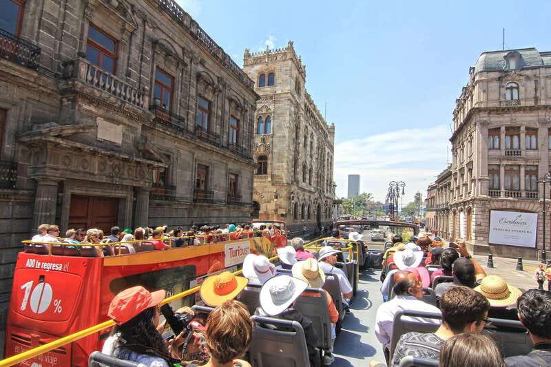 Mexico City: Hop-on Hop-off City Tour with Attractions - Entering the Turibus Ride: Where You Start and What You’ll See
