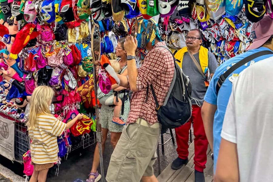 Mexico City: Local Walking Tour with Mezcal & Wrestling Show - Masks, Tickets, and Souvenir Reality