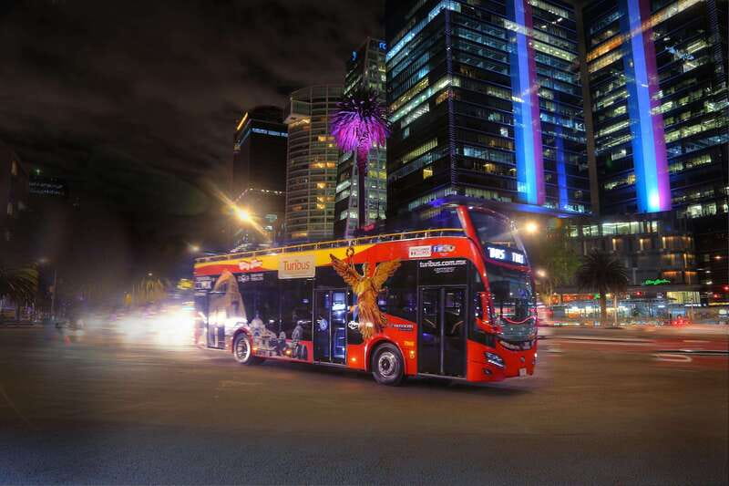 Mexico City: Night City Tour in a Double Decker Bus - Meeting Turibus Tours by the Cathedral: Get There Early