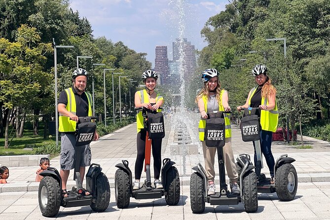 Mexico City Segway Tour: Polanco & Chapultepec Park - Fuente de Tlaloc and the Cárcamo de Dolores water story