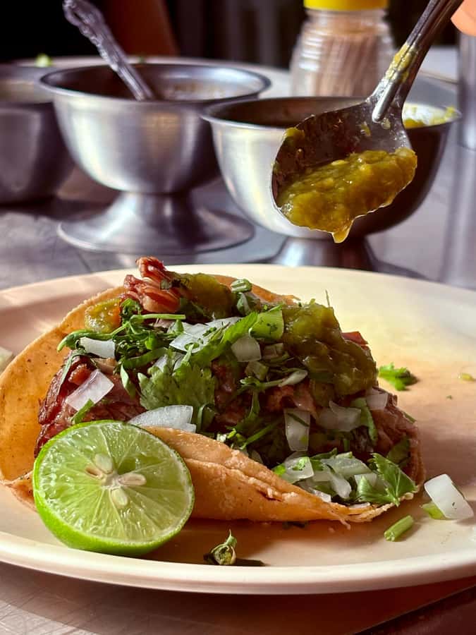 Mexico City: Taco Tour with Michelin Guide Spot & Tastings - Hayito Tacos Árabes and the origin story behind taco árabe
