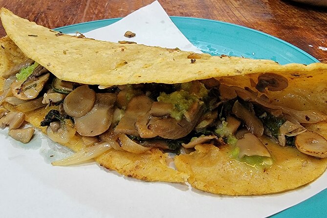 Mexico City Vegan & Veggie Market Explorer plus Cooking Lesson - Small Group, Moderate Walking, and a Tight Schedule
