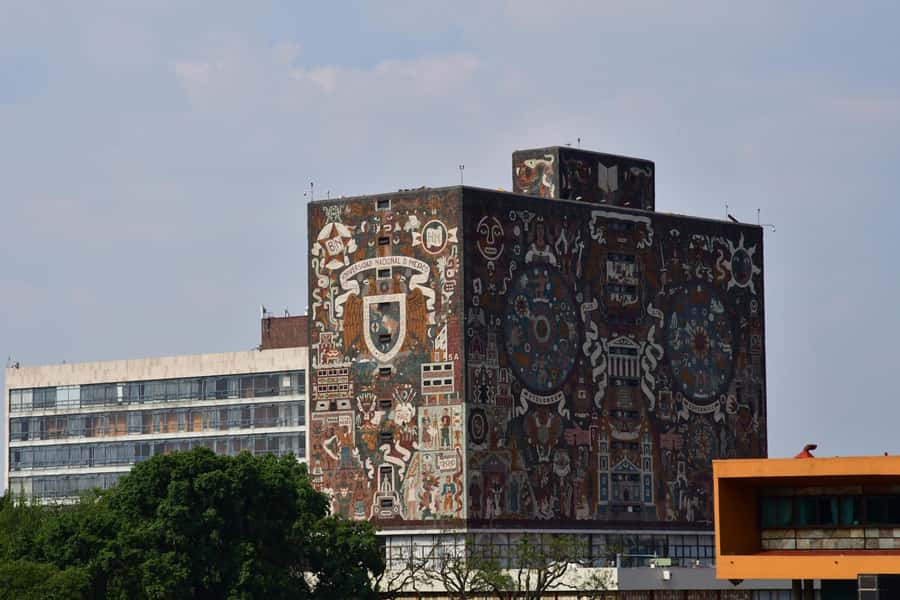 Mexico City: Xochimilco Coyoacan, Frida Kahlo & UNAM Murals - Ciudad Universitaria murals with a UNESCO stamp: why the campus art matters