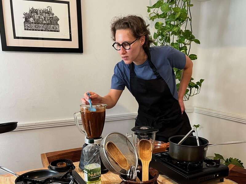 Muchos moles: Multi-variety mole cooking class and feast - Why a mole class feels like Mexican cooking culture, not a demo