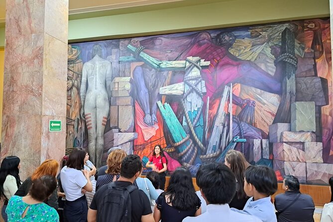 Palace of Fine Arts Mural Tour - Katharsis by Orozco: when the guide helps you feel the message