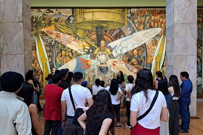 Palace of Fine Arts Mural Tour - Siqueiros’ Diptych and Triptych: Torment, apotheosis, and New Democracy