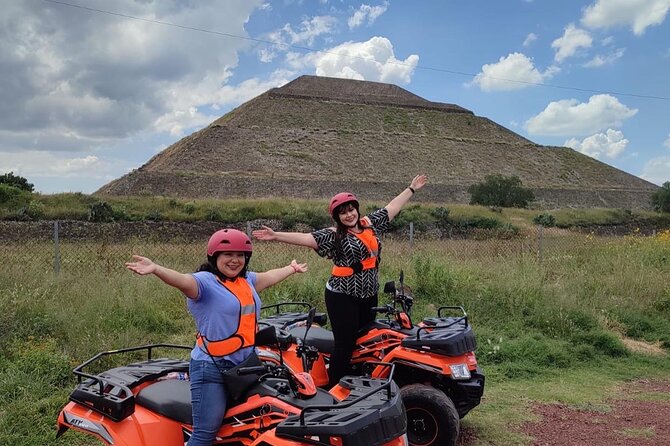 Private ATV tour in the archaeological zone of Teotihuacán - Caves, workshops, and cactus plantations stops