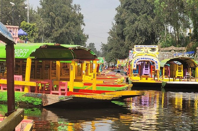 Private/Shared Tour Xochimilco Coyoacán optional Frida Kahlo - Xochimilco Tranjinera: a canal ride with live music and real photo time