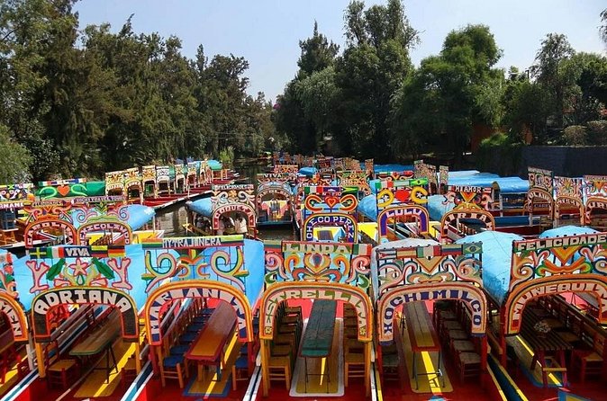 Private/Shared Tour Xochimilco Coyoacán optional Frida Kahlo - Frida Kahlo Blue House: the outside photo stop versus real museum entry