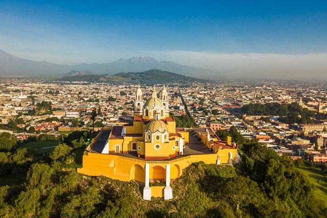 Puebla and Cholula One Day Private Tour from Mexico City - Cholula’s Great Pyramid: the mountain-shaped climb with a church on top