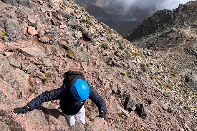 Reach the Nevado de Toluca's summit from mexico city private tour - The Crater Border Route: Climbing Rocks to Reach 4,680 m