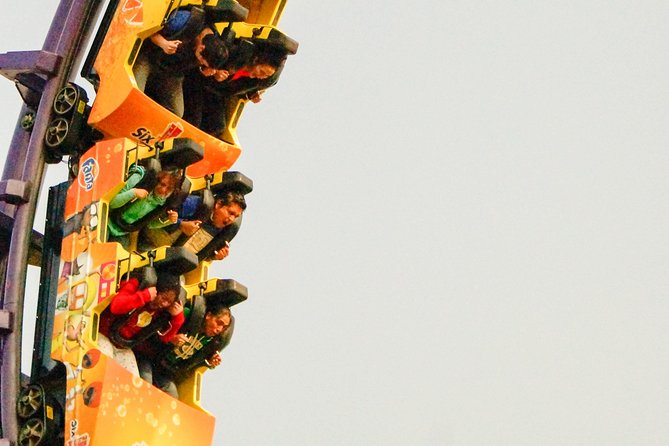 Six Flags Mexico City: Ticket + Hassle-Free Transfers - The roller coaster lineup: Batman, Superman, and the Dark Knight
