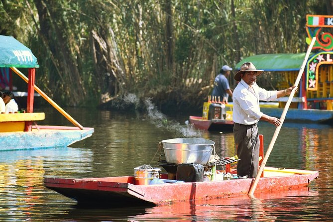 Small Group: Discover Xochimilco, Coyoacán, Frida Kahlo Museum and House - Coyoacán on Foot: Church of San Bautista and Market-Laced Streets