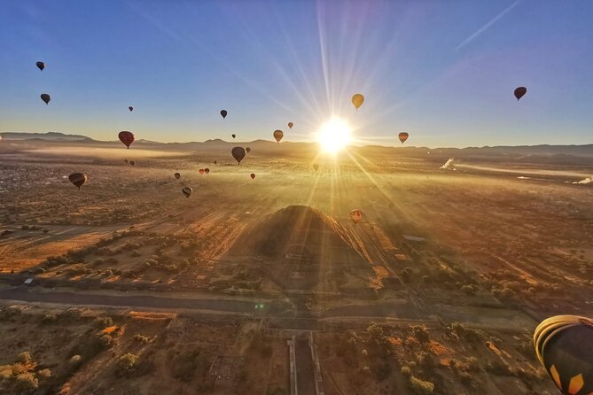 Sunrise HotAir Balloon Adventure Over Teotihuacan's Pyramids - Key things that make this balloon-and-Teotihuacán day special