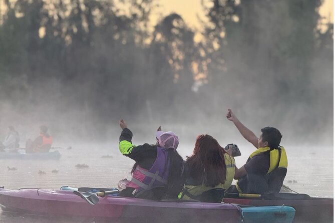 Sunrise Kayak Tour in Xochimilco - Breakfast on a chinampa: warmth, bonfire time, and a real break