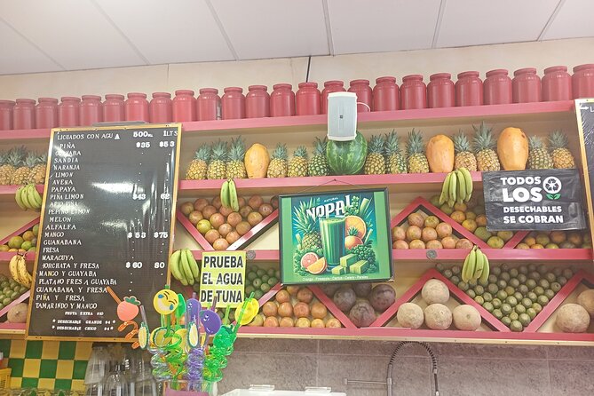 Taco and History Tour in the All Inclusive Historic Center - Stop 1: Natural Fruit Juice to Start Fresh