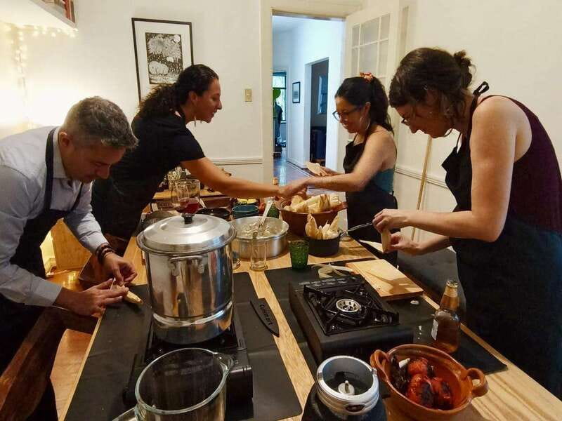 Tamales 101: Multi-variety tamal cooking class and feast - Condesa home kitchen: why this tamal class feels personal