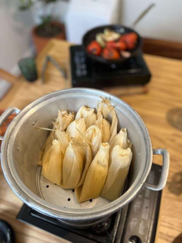 Tamales 101: Multi-variety tamal cooking class and feast - Dietary needs, allergies, and the cats: what to know before you go